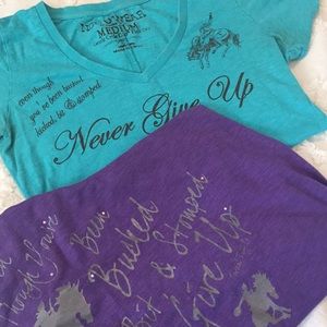 Cowgirl tuff shirt lot